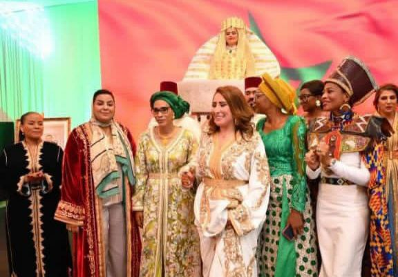 Adjoba Performs at the Women Pioneering Oscar Awards in Rabat